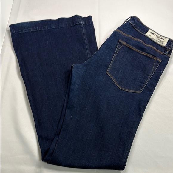 Jimmy Taverniti Blue Boot Cut Jeans with Classic Flare - Picture 1 of 7